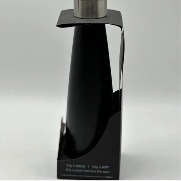 Sip by Swell 15oz. Water Bottle Stainless Steel Model 3369 Black Licorice Color - Picture 3 of 5
